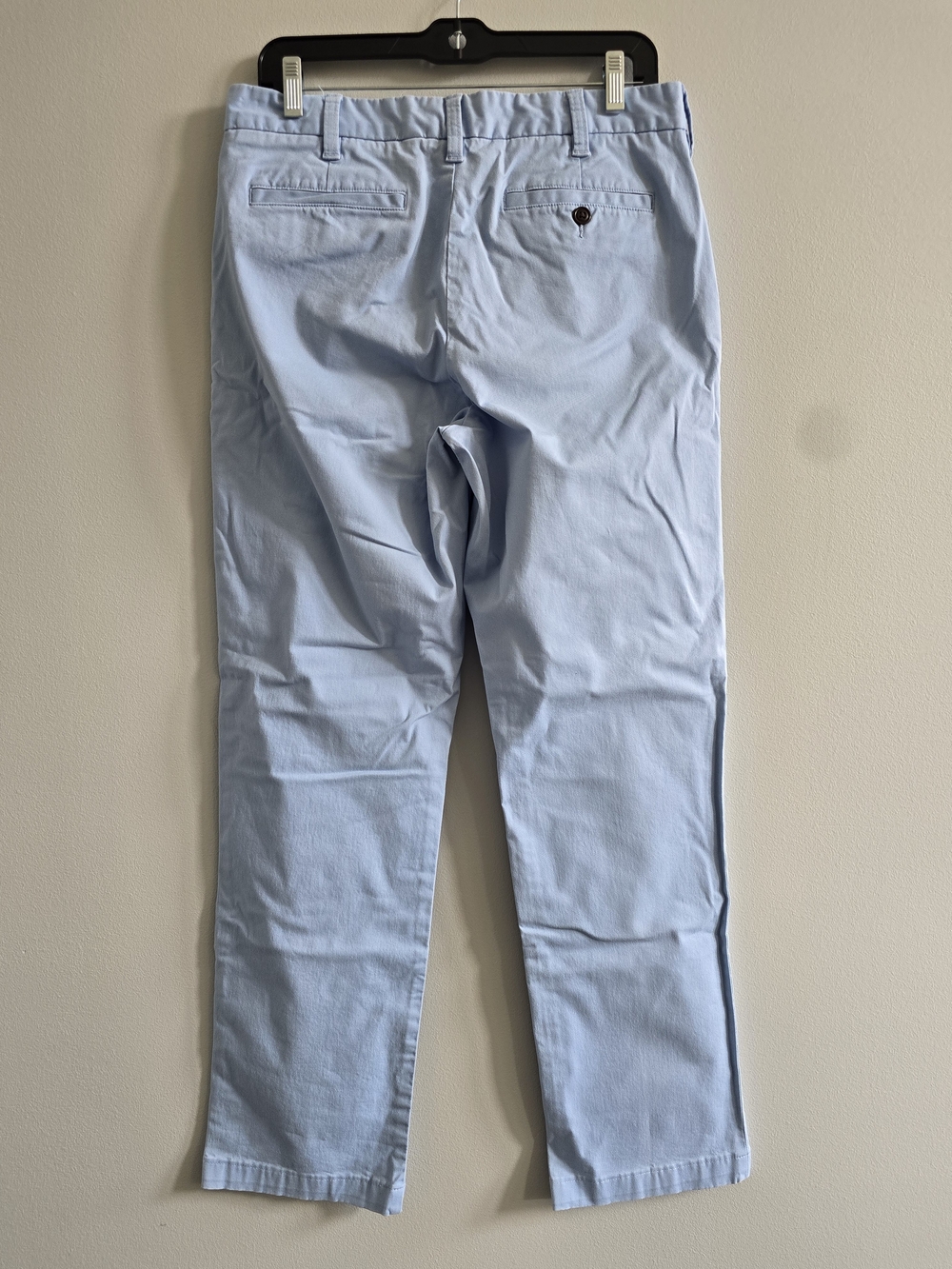 Lands' End Men's Traditional Fit Chino Pants Light Blue 32x31 - Picture 5 of 5